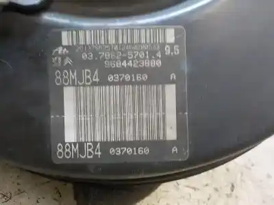 Second-hand car spare part brake servo for citroen c4 picasso ii 2.0 bluehdi 135 oem iam references 4535ap 03786257014 9684423880