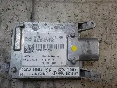 İkinci el araba yedek parçası elektronik modül için mazda 3 lim. (bl) 2.2 turbodiesel cat oem iam referansları g33d67y8yh  g33d67y80g