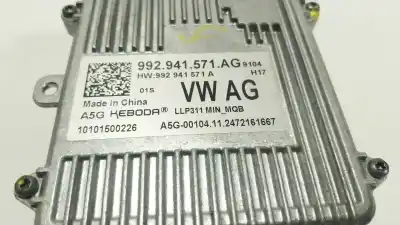 Автозапчастина б/у блок управління ксеноновими фарами для seat arona (kj7, kjp) 1.0 tsi посилання на oem iam 992941571ag  992941571ag