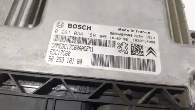 Pezzo di ricambio per auto di seconda mano centralina motore per citroen c4 cactus 1.6 bluehdi 100 riferimenti oem iam 1635023780  9825318180