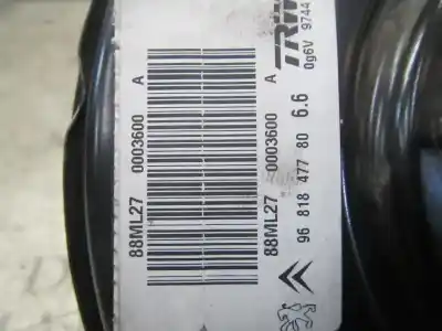 Second-hand car spare part brake servo for citroen c3 picasso 1.6 16v hdi oem iam references 4535cc 88mc270003600 9681847780