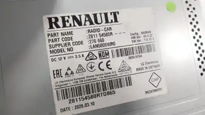 Автозапчасти б/у многофункциональный дисплей за dacia lodgy (js_) 1.5 blue dci 115 (jsjt) ссылки oem iam   281154580r