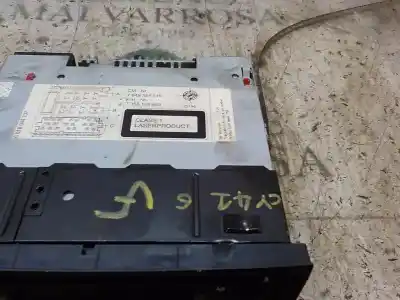 Second-hand car spare part audio system / radio cd for fiat doblo cargo 1.3 16v jtd cat oem iam references 735512486 7649354516 7649354516