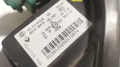 Second-hand car spare part right headlight for renault zoe (bfm_) zoe (bfmc, bfmd) oem iam references   260109891r