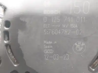 Pezzo di ricambio per auto di seconda mano alternatore per mini mini (r56) cooper s riferimenti oem iam   760478202