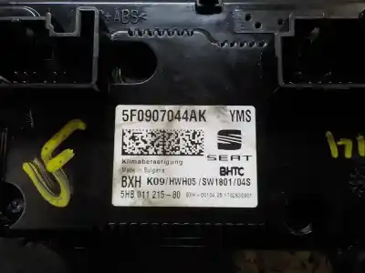 Автозапчасти б/у климат-контроль за seat leon st (5f8) 1.6 tdi ссылки oem iam 5f0907044akyms  5f0907044ak