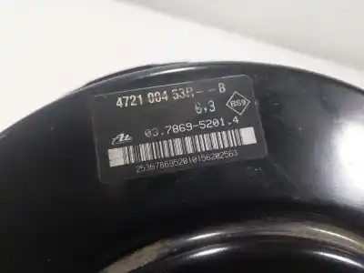 Second-hand car spare part brake servo for renault master iii furgón (fv) 2.3 dci 110 fwd (fv0r, fv0w) oem iam references 472109102r  472100453r