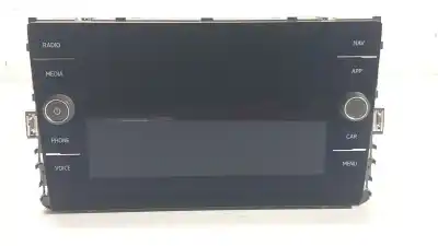 Second-hand car spare part multifunction display for volkswagen t-roc (a11, d11) 2.0 tdi scr oem iam references 