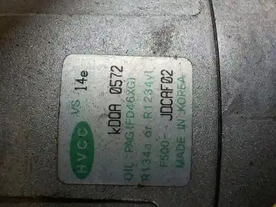 Second-hand car spare part air conditioning compressor for kia pro_cee´´d ( ) 1.4 cat oem iam references 97701a6501  