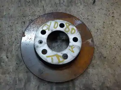 Peça sobressalente para automóvel em segunda mão disco de travão traseiro por audi a1 sportback (8xa) attraction referências oem iam 1j0615601p