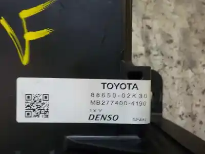 Gebrauchtes Autoersatzteil klimaanlage steuergerät klima zum toyota auris 1.8 16v (híbrido) oem-iam-referenzen 8865002k30  8865002k30