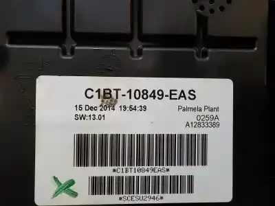 Автозапчасти б/у приборная доска за ford fiesta (ccn) trend ссылки oem iam 2086524  c1bt10849eas
