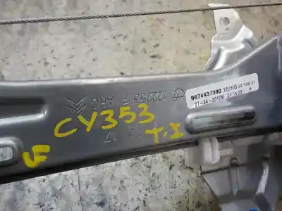 Автозапчасти б/у регулятор стекла заднего левого за citroen c-elysée shine ссылки oem iam 9674437380  