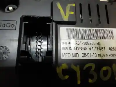 Second-hand car spare part multifunction display for ford fiesta (cb1) ambiente oem iam references 1940795  8a6t18b955bl