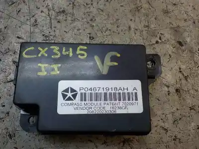 Peça sobressalente para automóvel em segunda mão módulo eletrônico por jeep compass limited 4x4 referências oem iam 4671918ah