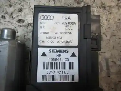 Автозапчасти б/у мотор заднего правого стекла за audi a4 avant (8e) 2.5 tdi (120kw) ссылки oem iam 8e0959802e  8e0959802a
