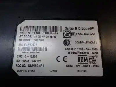 Second-hand car spare part electronic module for ford ecosport trend oem iam references   