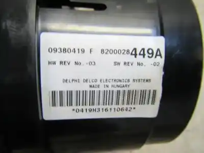 Second-hand car spare part climate control for renault espace iv (jk0) grand espace dynamique oem iam references   