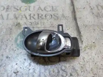 Peça sobressalente para automóvel em segunda mão puxador interior traseiro esquerdo por nissan note (e11e) 1.5 dci turbodiesel cat referências oem iam 