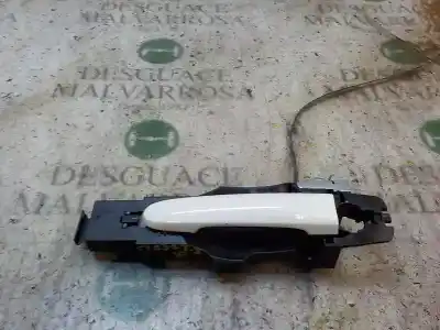 Peça sobressalente para automóvel em segunda mão puxador exterior traseiro esquerdo por nissan note (e11e) 1.5 dci turbodiesel cat referências oem iam 