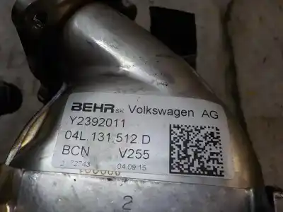 Автозапчастина б/у кулер egr для volkswagen golf vii lim. business bluemotion tech. посилання на oem iam 04l131512am 2392011 04l131512d