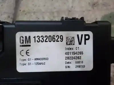 Second-hand car spare part fuse box unit for opel corsa d (s07) 1.4 (l08 l68) oem iam references 13320629  13320629