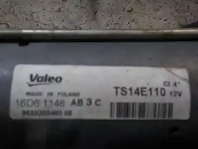 Peça sobressalente para automóvel em segunda mão motor de arranque por fiat scudo combi (272) 1.6 jtdm cat referências oem iam   