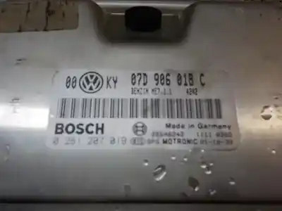 Автозапчасти б/у блок управления двигателем за volkswagen passat berl./combi w8 4.0 w8 32v ссылки oem iam 07d906018c 0261207019 07d906018c