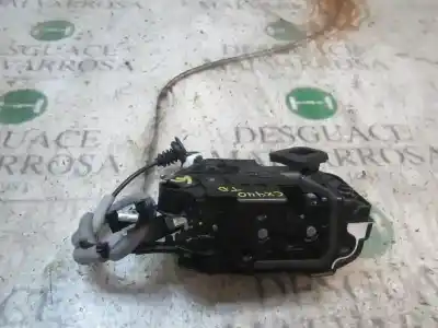 Peça sobressalente para automóvel em segunda mão fechadura da porta traseira direita por volkswagen polo v (6r1, 6c1) 1.4 tdi referências oem iam 6r4839016a