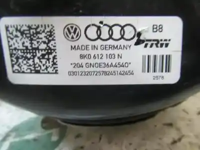 Автозапчасти б/у тормозной серво за audi a5 coupe (8t) 2.0 tdi (140kw) ссылки oem iam 8k0612107d  8k0612103n