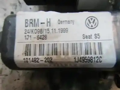 Автозапчастина б/у двигатель заднього правого скла для seat toledo ii (1m2) 1.9 tdi посилання на oem iam   