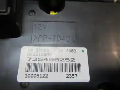Автозапчастина б/у клімат-контроль для fiat linea (110) dynamic посилання на oem iam 735459252  735459252