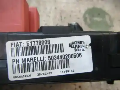 Second-hand car spare part fuse box unit for fiat linea (110) dynamic oem iam references 51889217 554953050200 554953050200