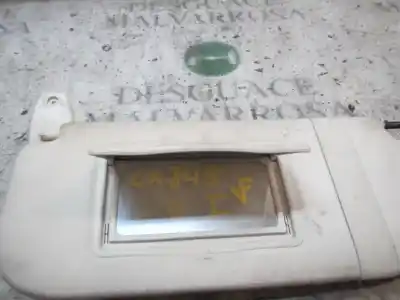 Peça sobressalente para automóvel em segunda mão pára-sol esquerdo por citroen c4 berlina 1.4 16v referências oem iam 