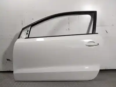 Second-hand car spare part LEFT FRONT DOOR for VOLKSWAGEN POLO V (6R1, 6C1) 1.4 TDI OEM IAM references   