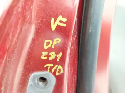 Peça sobressalente para automóvel em segunda mão porta do automóvel traseira direita por mazda 3 fastback (bp) 2.0 skyactiv-g m hybrid referências oem iam   