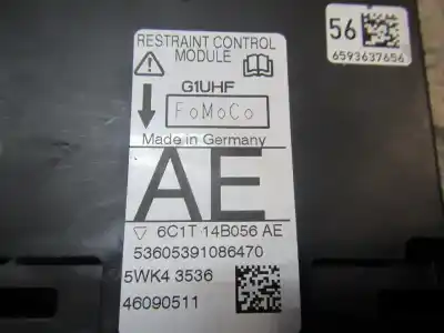 Recambio de automóvil de segunda mano de centralita airbag para ford transit caja cerrada ´06 2.3 16v cat referencias oem iam   