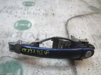Peça sobressalente para automóvel em segunda mão puxador exterior dianteiro esquerdo por seat leon (1p1) reference referências oem iam 3b0837207ggru