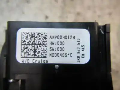 Second-hand car spare part indicator switch for seat leon (1p1) reference oem iam references 1k0953513e9b9  1k0953513