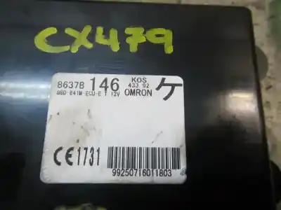 Автозапчастина б/у електронний модуль для mitsubishi asx (ga0w) motion 2wd посилання на oem iam 8637b146  8637b146