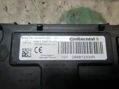 Second-hand car spare part electronic module for dacia duster adventure oem iam references 284b10317r  284b12330r