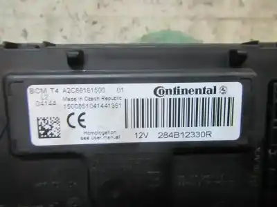 Second-hand car spare part electronic module for dacia duster adventure oem iam references 284b10317r  284b12330r