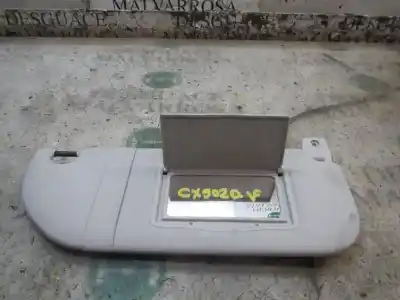 Peça sobressalente para automóvel em segunda mão para-sol direito por citroen c3 business referências oem iam 8163hv