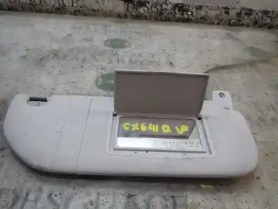 Second-hand car spare part right sunshade for citroen c-elysée seduction oem iam references 98000905bj