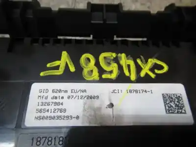 Автозапчасти б/у многофункциональный дисплей за opel astra j lim. cosmo ссылки oem iam 22858076  