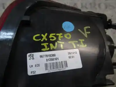 Second-hand car spare part interior left tailgate light for peugeot 308 active oem iam references 9677818380  