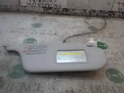 Second-hand car spare part RIGHT SUNSHADE for RENAULT CLIO III  OEM IAM references   