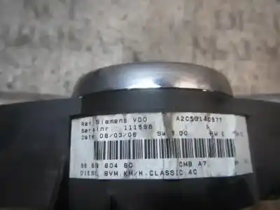 Peça sobressalente para automóvel em segunda mão quadrante por peugeot 207 premium referências oem iam   