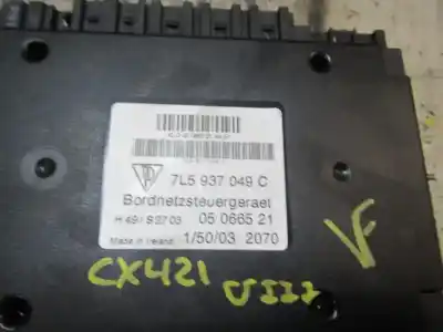 Peça sobressalente para automóvel em segunda mão módulo eletrônico por porsche cayenne (typ 9pa) 3.2 v6 cat referências oem iam   7l5937049c