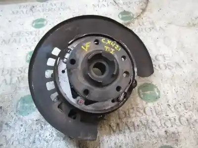 Second-hand car spare part rear left knuckle for porsche cayenne (typ 9pa) 3.2 v6 cat oem iam references 95533161120